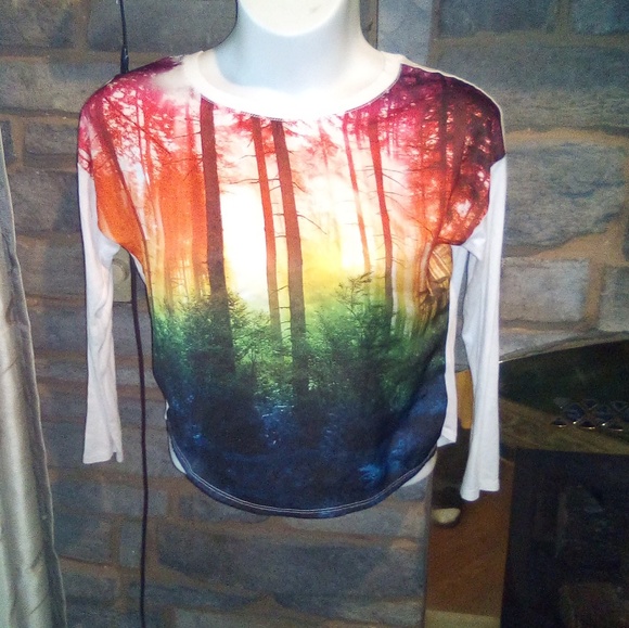 Aeropostale Tops - Aeropostle Rainbow Summer